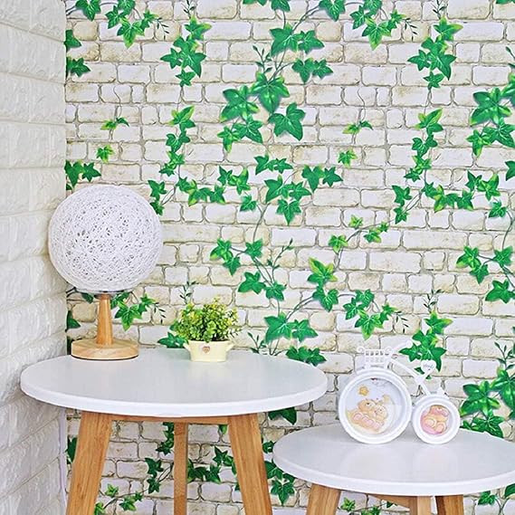 Brick Stone Peel Design Stickers Self-Adhesive Bedroom Wallpaper Living Room Simple Room Background Wallpaper (40 * 100cm)