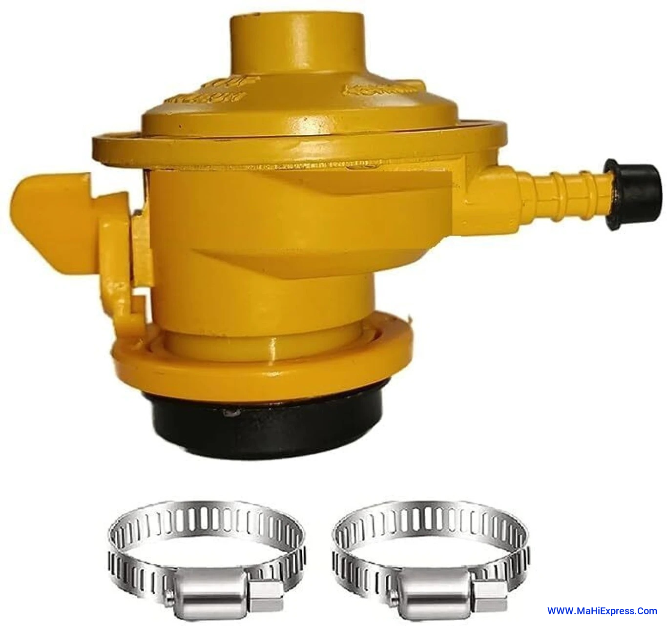 OHG Bharat Gas Steel Reinforced LPG Gas Regulator+2pcs Clip