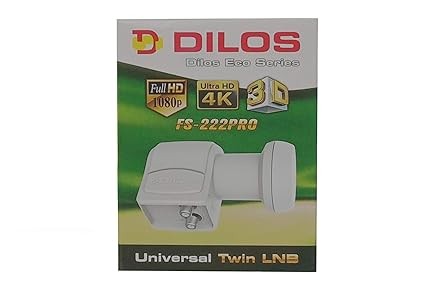 Dilos FS-222PRO Eco Series Universal Twin LNB
