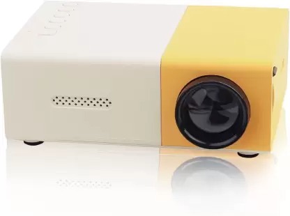 Sayeny Mini Video Projector, Portable 1920x1080 Outdoor Video Projector Built in Speakers, Large Screen Smart Home Projector with Remote Control, for Outdoor Movie, Home Theate(US )
