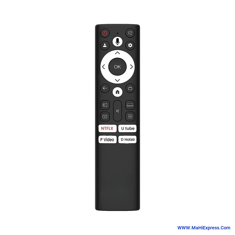 Sayeny Smart Universal Compatible with acer TV Remote for H Pro, XL, M, I Pro, V, I Advanced, V Pro & Super Series Smart 2K 4K Android TV with Voice – Command AI